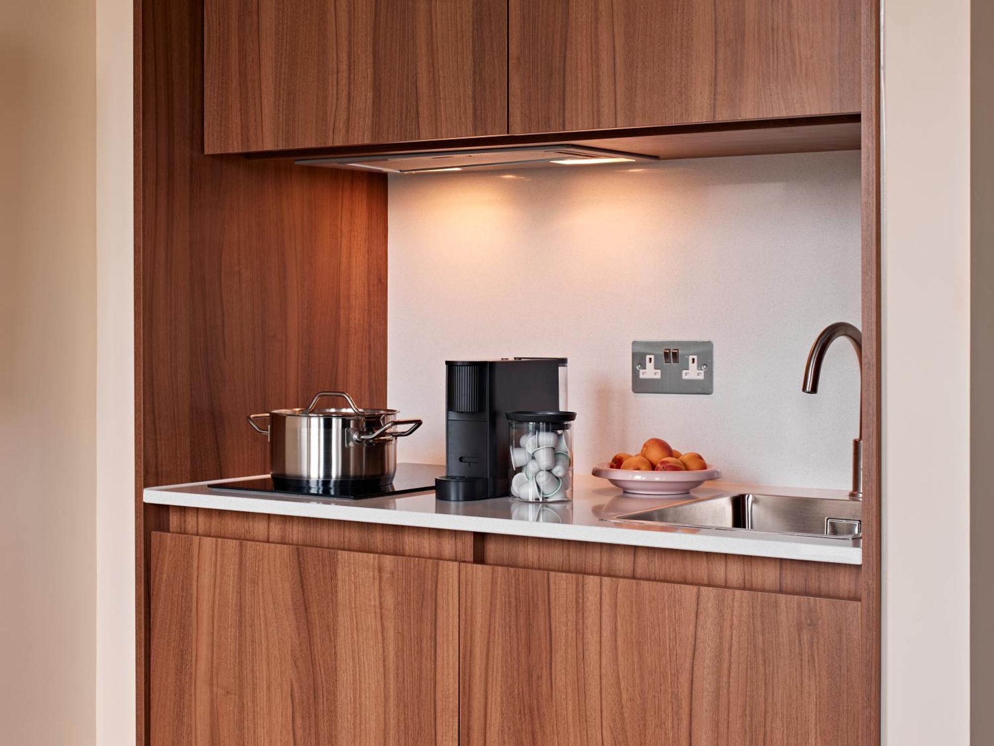 Large Studio Kitchenette