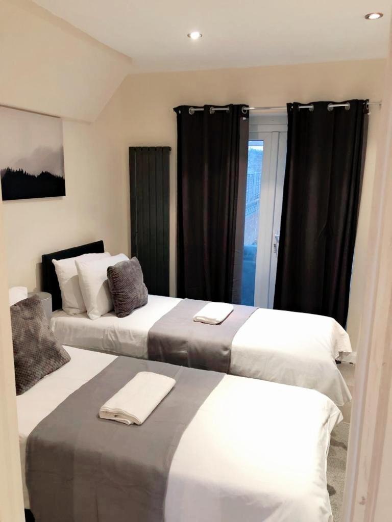 Deluxe Doppel-/Zweibettzimmer mit Gartenblick