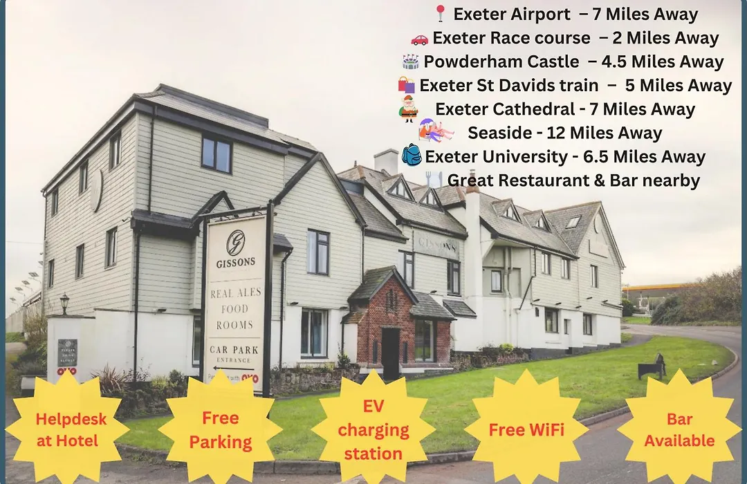The Gissons Hotel - Exeter Airport & M5-1