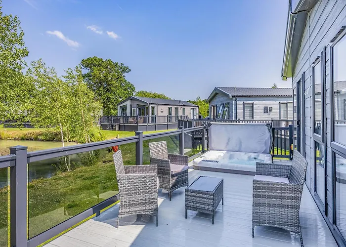 Woodhall Country Park Lodges